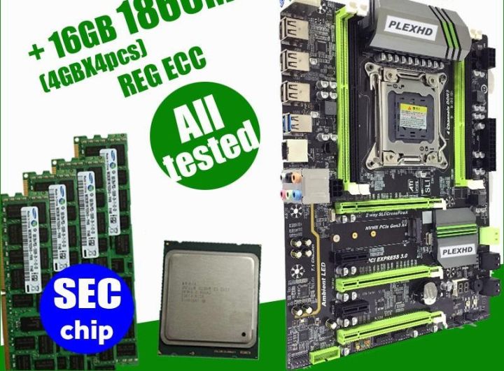 Combo Main X79 E5 2689 Ram 16GB ECC REG SS Mainboard X79 Cho