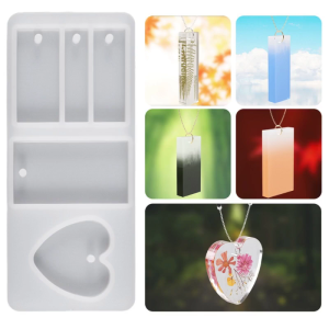 Versatile Silicone Resin Molds for DIY and Crafts Creative Customized Pendants Keychains Decorations Making Mold
