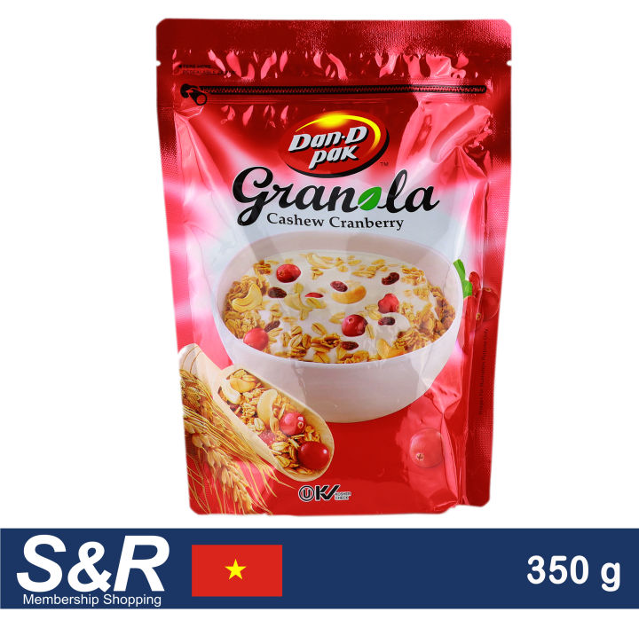 Dan-D Pak Granola Cashew Cranberry Granola 350 g