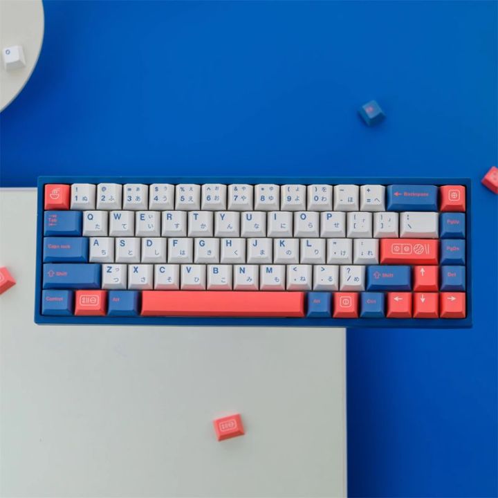 【Keycap Only】GMK Bento Keycap Japanese sushi key cap 129 Keys Cherry Profile PBT Five Side Sublimation For Cherry MX Switch Mechanical Keyboard IKBC/RK61/Anne Pro 2/GK61