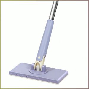 Household Mop Intelligent Highly Effective Cleaning Dishwashing Tools Clip-on Wipes Home Auto-clamping 自动夹取拖把