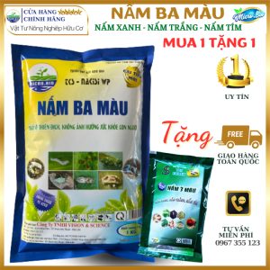 1 kg NẤM BA MÀU  Ký Sinh Trừ Sâu Rầy Rệp Sáp Côn Trùng Bằng Sinh Học - Tặng Gói 30gr
