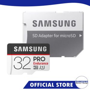 ❤100%Original Product+FREE Shipping+COD❤ Samsung 32GB PRO Endurance micro SD Memory Card for Video Monitoring with SD Adapter