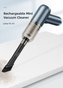 Limo YMG-811 Portable &  Rechargeable mini Vacuum Cleaner  Powerfully 3200PA Suction  Lithium Battery  Washable Filter