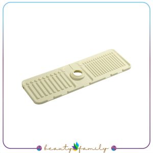 BF-C1009 Faucet Absorbent Mat Sink Splash Guard Bahan Silikon / Alas Pelindung Keran Wastafel Dapur