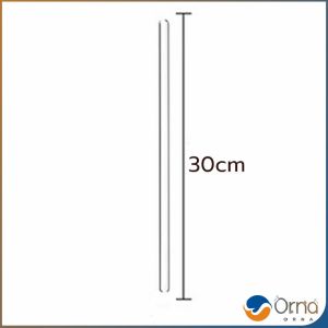 Orna แท่งแก้วคนสาร ขนาด 10 20 30cm สำหรับวิทยาศาสตร์ ห้องปฏิบัติการ  วิทยาศาสตร์ศึกษา glass stirring rod