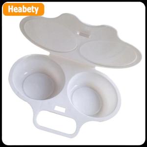 【2-3 days delivery】 Kitchen Microwave Oven Round Shape Egg Steamer Cooking Mold Egg Poacher Egg Tool