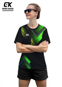 KAOS OLAHRAGA WANITA BAJU VOLLY WANITA BAJU SENAM WANITA TERBARU KAOS TRAINING