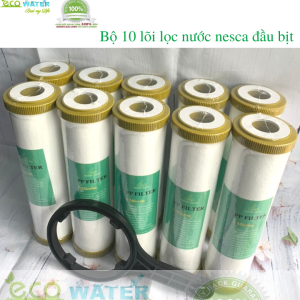 Combo 10 lõi lọc nước số 1  lõi lọc nước số 1 sử dụng cho tất cả các máy lọc nước ro gia đình