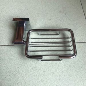 khay đựng xà phòng lan đế vuông inox 304