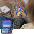 casmilee Case Compatible with Giiker Super Slide Brain Games, Brain Teaser Puzzles Organizer Storage Bag, Flow Slider Puzzle Game Holder (Blue). 
