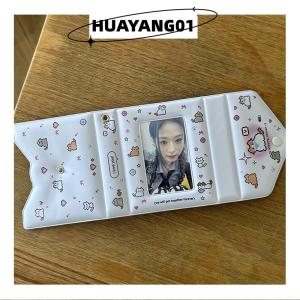 HUAYANG01 [HOT FASHION] 3 Inch 40 Slot Photo Card Card Holder Kpop Binder Idol Postcard Lomo Card Photo Album Collector Card Binder Photocards