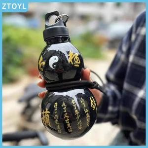 ZTOYL  750ml Gourd Water Bottle Large Capacity Water Gourd Kettle Chinese Retro Style Leakproof Water Jug For Outdoor Sport