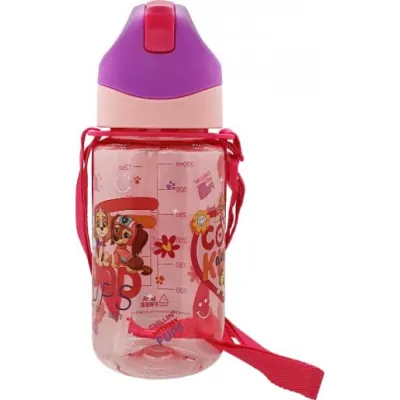 Paw Patrol Water Bottle With Straw 420ml
