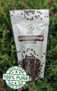 PUHUS PEPPER | Premium Sabah Black Peppercorn [Grade A] 100% Original 100g