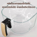 MTS หม้อทอดไร้น้ํามัน 12L กระจกเสริมความหนา หม้อทอดไร้น้ำมันเชิงพาณิชย์ 1350W Air fryer  180°หน้าต่างโปรงใส. 