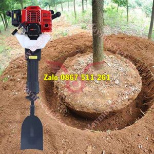 Máy bứng cây chạy xăng giá rẻ toàn quốc máy đào vầng cây cảnh