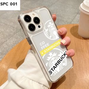 INFINIX HOT 20 PLAY 11 PLAY 10 PLAY 9 PLAY HOT 11S NFC SOFTCASE AIRBAG MOTIF STARBUCKS - BDC