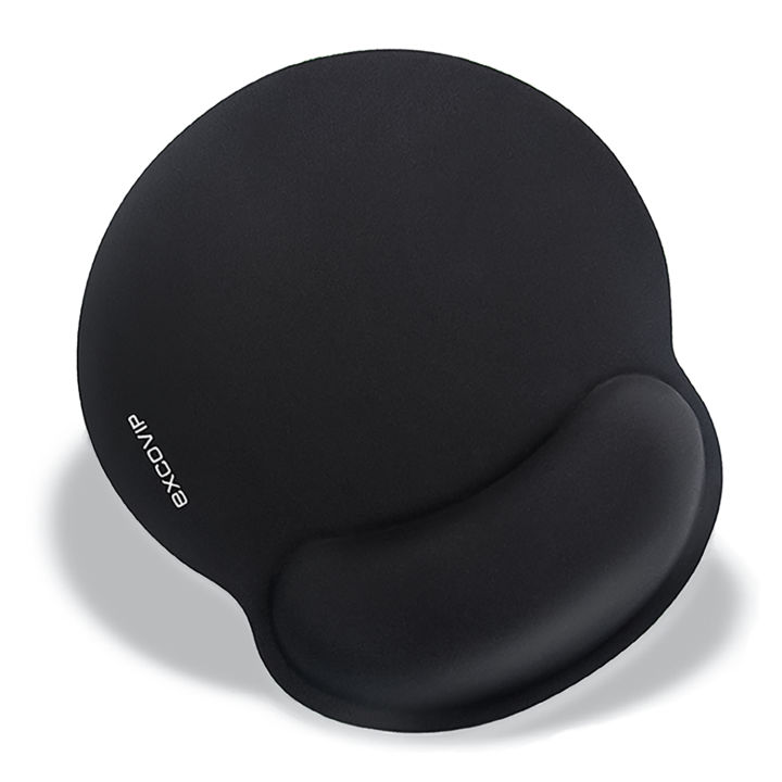 excovip Wrist Support mouse pad Simple Black Ergonomic desktop Laptop ...
