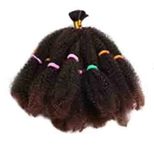 NO4 PANDA Black Party High quality Women American Hair Extensions Heat Resistant Fiber Soft Men Afro Curly Synthetic Hair Kinky Bulk Braids Crochet Braiding Hair Ombre Dreadlock Wig