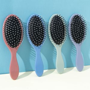 BKIJJ Multicolor Air Cushion Hair Brush Oval Wet Dry Use Detangling Hair Brush Portable Fine Tooth Airbag Hair Comb Hair Styling Tool