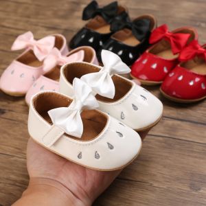 Baby shoes christening baby girl shoes firstwalker 0-18 months newborn baby crib princess Christmas gifts 0-18months #E9