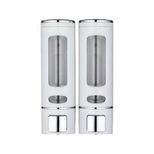 ABS Bộ chia dầu gội đầu treo tường giá đặt xà phòng bơm tay cho phòng tắm nhỏ phụ kiện phòng tắm