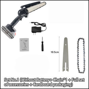 Makita 6Inch Electric Chainsaw Cordless 21V Li-ion Battery Rechargeable Portable Handheld Pruning Saw Wood