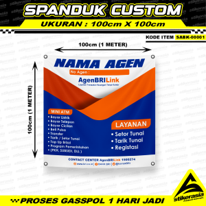 CETAK SPANDUK AGEN BRI LINK CETAK BANNER AGEN BRI SPANDUK KONTER PULSA HANDPHONE HP BRILINK BRI-LINK BANNER TOKO PULSA JASA PERCETAKAN SPANDUK BANNER STIKERASIA