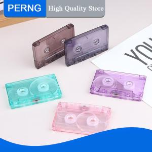 [PERNG] Tehe 1Pc New Color Blank Tape Case Audio Recording Cassette Tape Empty Reel To Reel Cassette(No Inner Core And Outer Box)