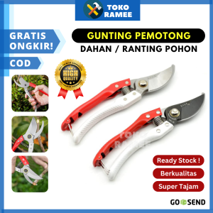 Gunting Dahan | Gunting Pemotong Ranting Bonsai Rumput Tanaman Daun Stek Peralatan Kebun Berkebun