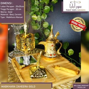 Mabkhara/Tempat Dupa/Bukhour/Bakhoor/Menyan/Buhur/Perapen/Model Lampu Arab/Premium/Set