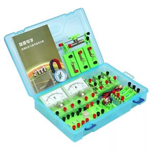 Student Physics Lab Electricity Circuit Magnetism Experiment Kit Learning Supply Kids Educational Toys for Junior High School