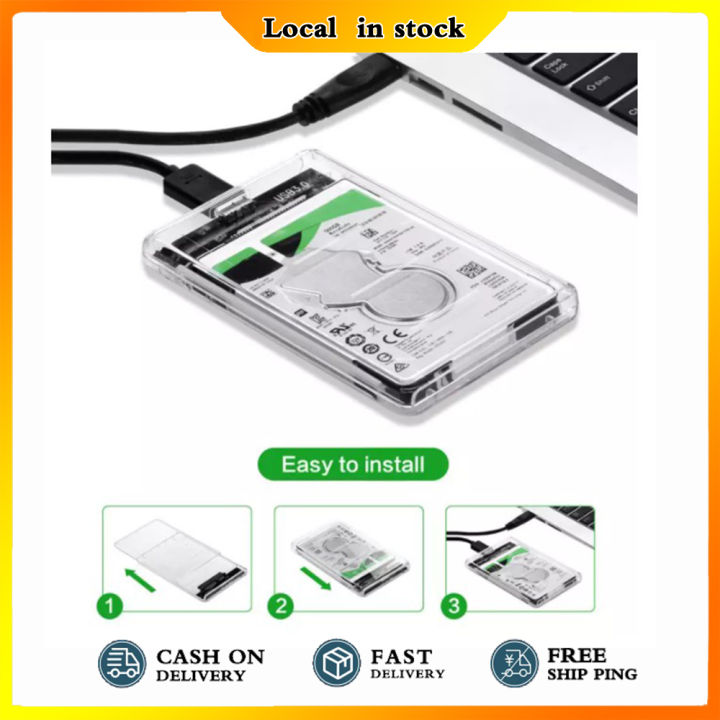 inch USB External Hard Drive Enclosure to SATA