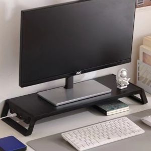 UTOPUS Increase Monitor Height Computer Monitor Stand Thickening Durable Desktop Storage Rack High Quality Desktop Organization USB Monitor Stand Connects Office