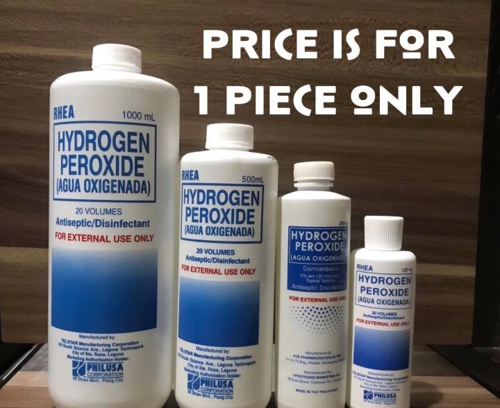 Hydrogen Peroxide (Agua Oxigenada) 20 Volumes Antiseptic/Disinfectant * PRICE IS FOR 1 PIECE ONLY *