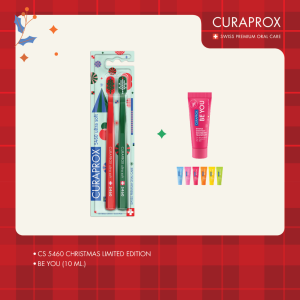 [SET Christmas] CURAPROX Chirstmas Edition & Be You 10 ml