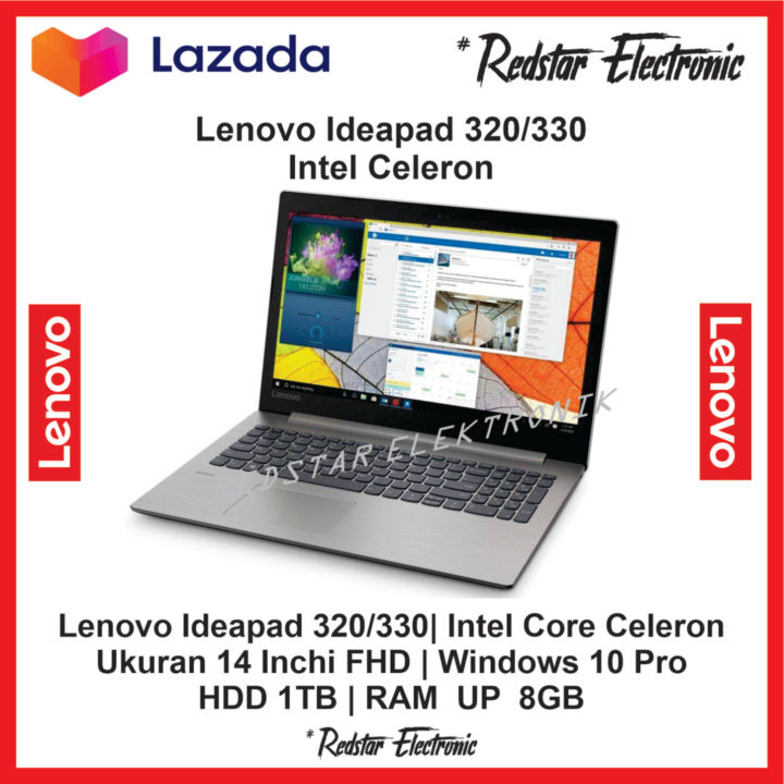 Lenovo Ideapad 330 Lenovo 8gb Ram 1tb LAPTOP SLIM LENOVO IDEAPAD