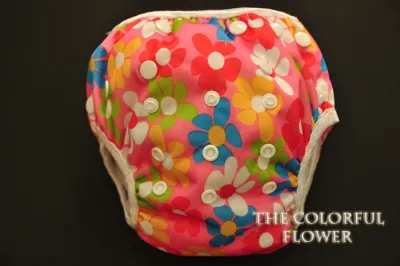 Wonder bb Baby Swim Diaper All-in-One Diaper (The Colorful Flower)
