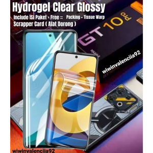 Anti Gores Jelly CLEAR INFINIX GT 20 PRO 10PRO Note 40 30 30PRO 12 2023 12 VIP 12 G96 12 2022 11 11S 10 8 7 Lite Hydrogel Jely Bening Screen Protector Transparent Protecth Front layar Back Depan Layar Full Covergel Cover Glossy FILM Scren 4G 5G GT10 NFC