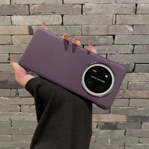 For Huawei Honor Magic 7 Lite Case Luxury Plating Hard carbon fiber Pattern Protective Back Cover Case For Magic 7 7Pro Shell