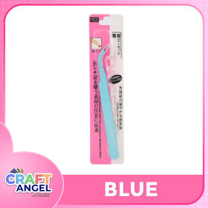 Tweezer Candy Color Series Creative Hand Account Tools Stainless Steel Straight & Curved Anti-Static Tweezer for Sticker