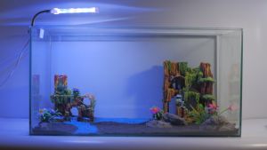 Gua Pohon & Tebing Aquarium: Hiasan Aquascape Buatan Tangan