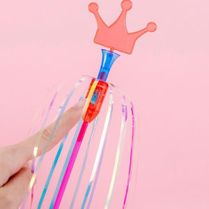 [Alex Do] Hot Sale Halloween Rainbow Magic Stick Wand LED Bubble Colorful Luminous Toy Flashing Wand Stick Toy Kids Toys New Year Xmas Party Favors