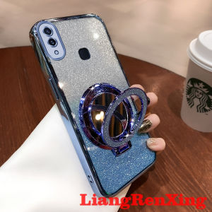 Case for vivo v9 vivo v11i vivo y95 vivo y91 vivo y91i phone casing Softcase Silicone shockproof Cover new design Clear with holder aesthetic SFWXZJ02