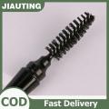 ❤❤❤Hot Sale JIAUTING Mini Dual Ended Makeup Brush Angle Eyebrow Eyeshadow Eyeliner Brush With Dust-proof Cover Contouring Eyes Blending Cosmetic Brushes. 
