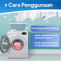 Wiselie Pembersih Bantal dan Mukenah Cloth Stain Remover Pembersih Penghilang Noda Pakaian Efektif Mengangkat Kotoran Membandel Pencerah Warna Pakaian Menjaga Kain Tetap Lembut dan Nyaman Aman untuk Semua Jenis Kain Mengembalikan Keindahan Warna Asli. 