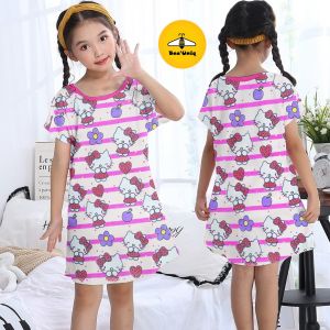 BeeUniq Daster Anak Perempuan Fullprint Hkitty