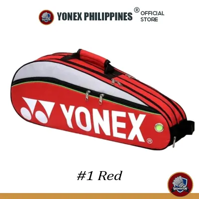 Badminton backpack tennis backpack waterproof nylon badminton bag for 3-6 rackets and all belongings with shoes compartment