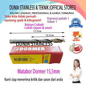 Mata Bor Dormer 155mm besi stainless steel kayu interior almunium beton